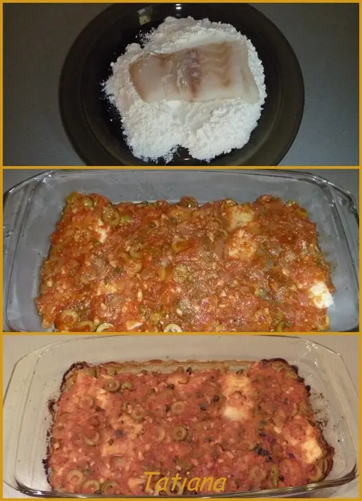 Треска по-средиземноморски с шафрановым рисом: шаг 9