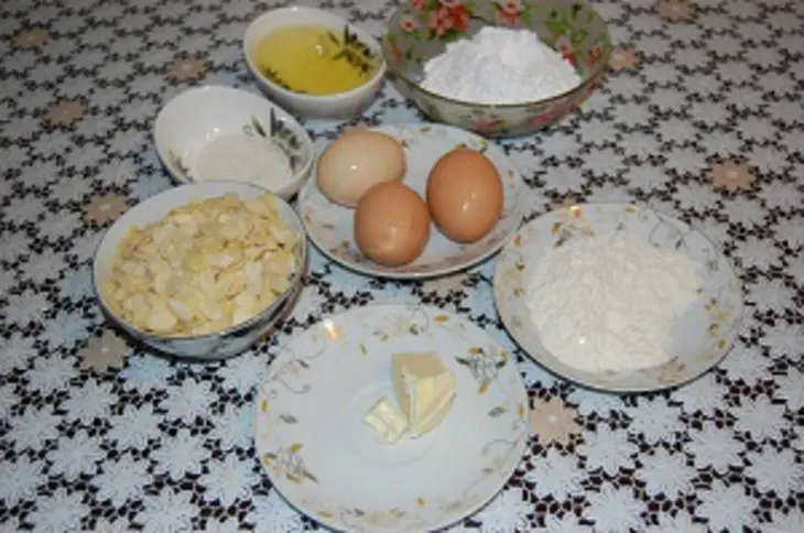 Пирожное "голубка": шаг 1
