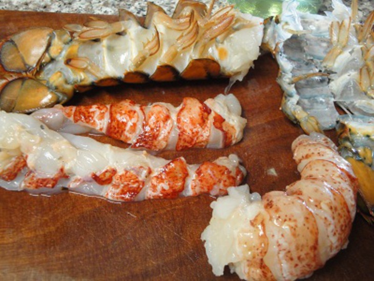 Кремовый суп с хвостами омаров и гребешками: шаг 6