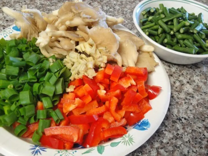 Китайская лапша с курицей: шаг 3