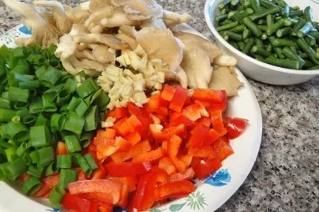 Китайская лапша с курицей: шаг 3