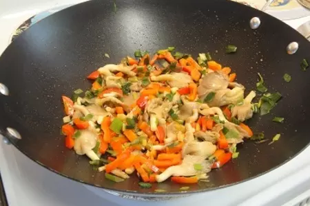 Китайская лапша с курицей: шаг 4