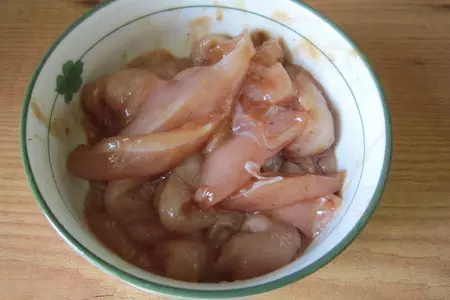 Куриная грудка с овощами и сливками: шаг 1