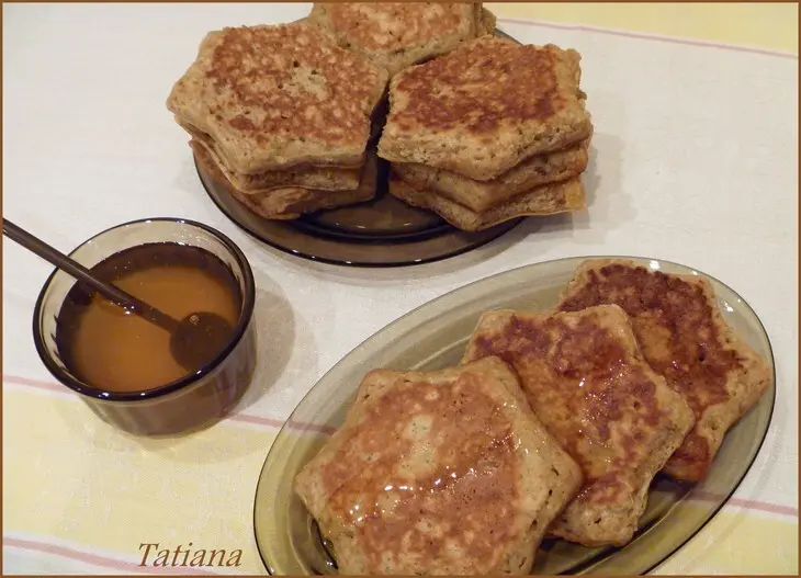 Оладьи овсяные на сыворотке с изюмом: шаг 7