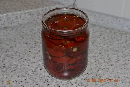 Вяленые помидоры для длительного хранения: шаг 7