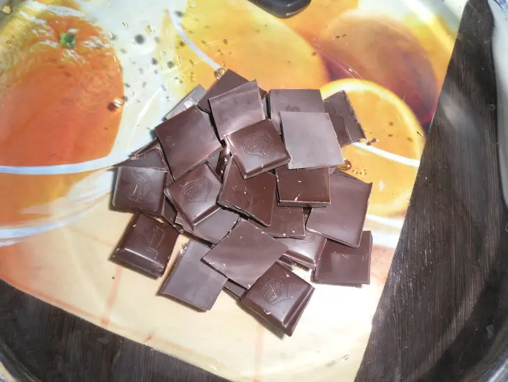 Торт "m&amp;m's" (шоколадный шифоновый бисквит): шаг 2