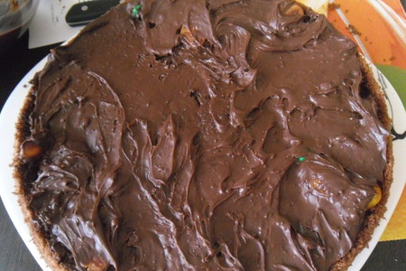 Торт "m&amp;m's" (шоколадный шифоновый бисквит): шаг 10