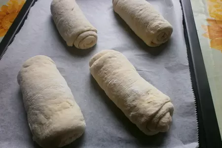 Хлебные булки из муки камут: шаг 5