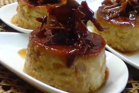 Кокосовый крем с яблоками и карамелью/ виртуальный подарок сладкоежке  диме(dimas 24)!: шаг 8