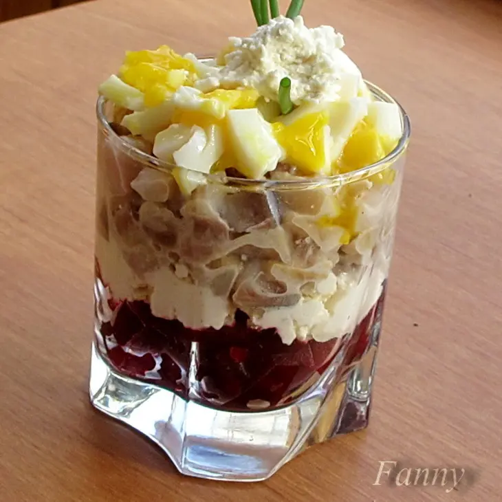 Веррины со свеклой и селедкой: шаг 4