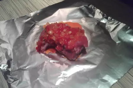 Кролик запеченный в фольге с овощами: шаг 6