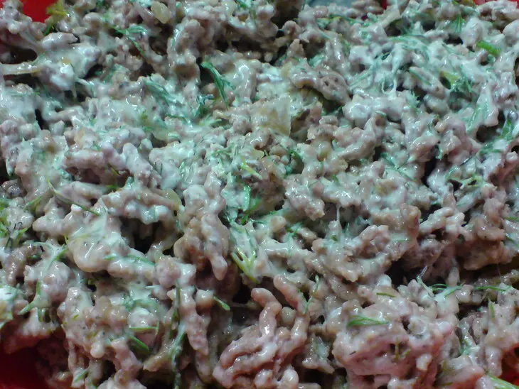 Румынский пирог с мясом: шаг 3