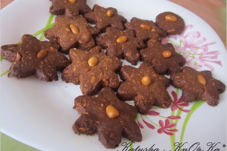 Шоколадное печенье с арахисом: шаг 23