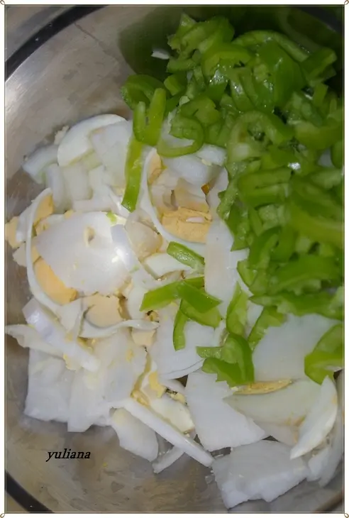 Испанский картофельный салат, самый простой с секретами: шаг 2