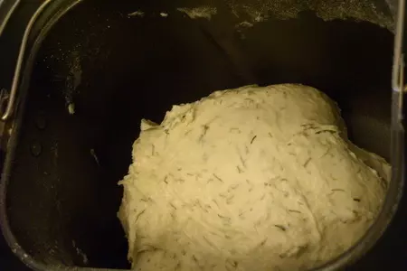 Картофельный хлеб с  укропом для хп: шаг 1