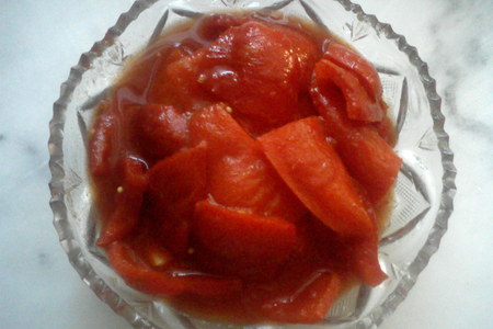 Перец болгарский в томатном соку: шаг 4