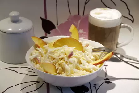 Салат „хорошее настроение“ (худеем вкусно): шаг 4