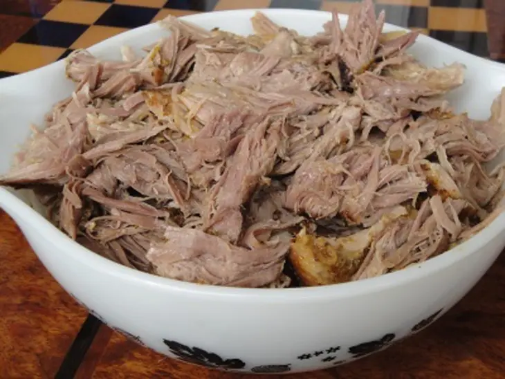Мясо под одеялом из листьев кукурузных початков: шаг 9
