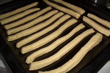 Хлебные палочки с сыром.: шаг 3