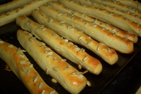 Хлебные палочки с сыром.: шаг 5