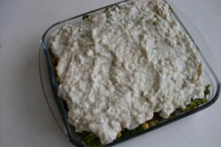 Горбуша запеченная с брокколи и соусом: шаг 4