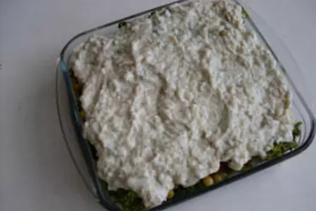 Горбуша запеченная с брокколи и соусом: шаг 4
