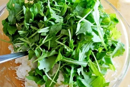 Запечённый перец,фаршированный вешенками и сыром.(дуэль): шаг 4
