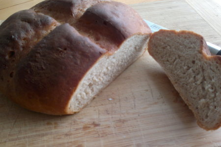 Пшенично-ржаной хлеб : шаг 7