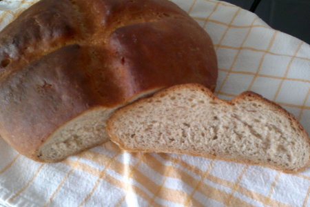 Пшенично-ржаной хлеб : шаг 8
