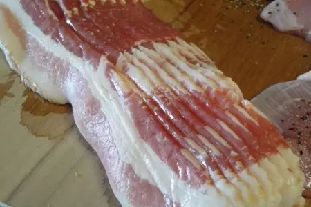 Мясо в беконе под цитрусовым маринадом: шаг 2