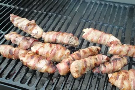 Мясо в беконе под цитрусовым маринадом: шаг 6