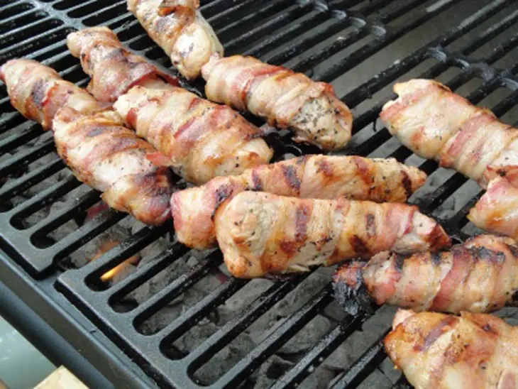 Мясо в беконе под цитрусовым маринадом: шаг 7