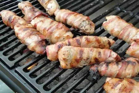 Мясо в беконе под цитрусовым маринадом: шаг 7