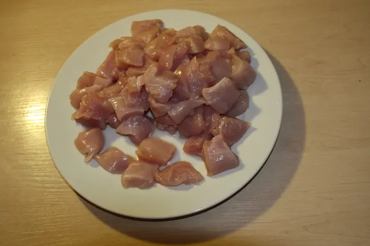 Курица с кабачками в йогуртовом соусе: шаг 3