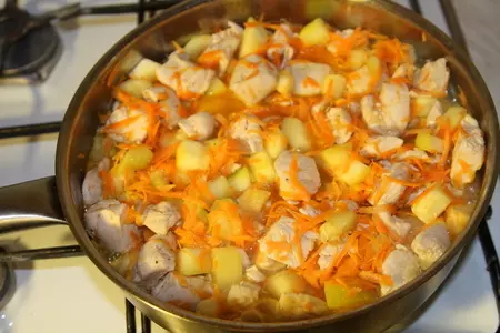 Курица с кабачками в йогуртовом соусе: шаг 6