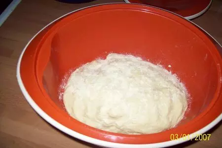 Хлеб по мотивам пьемонтского,но с кукурузной мукой.: шаг 4
