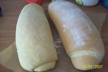 Хлеб по мотивам пьемонтского,но с кукурузной мукой.: шаг 8