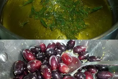Итальянский постный пирог с виноградом: шаг 3
