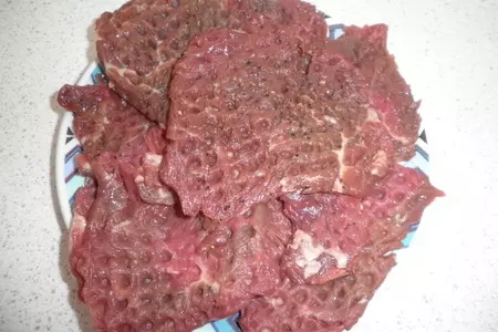 Мясо по-французски: шаг 1