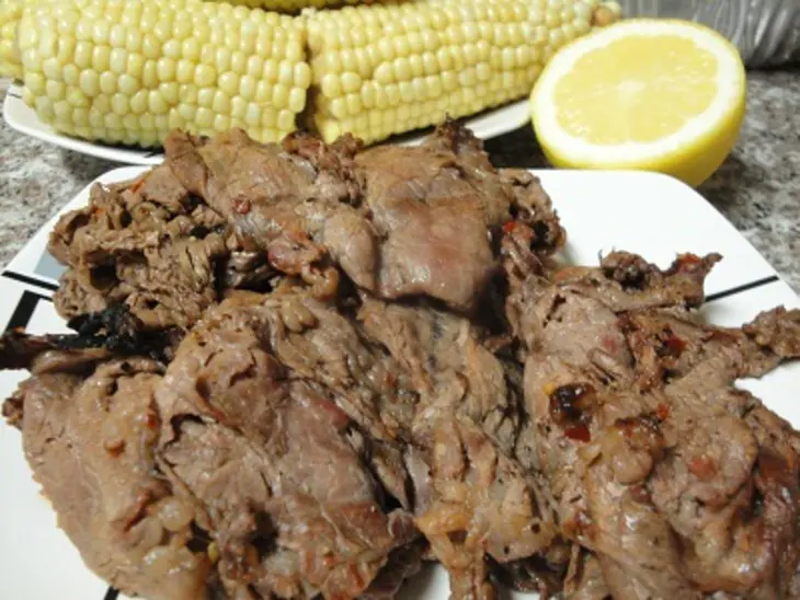 Тонкое мясо на гриле: шаг 7