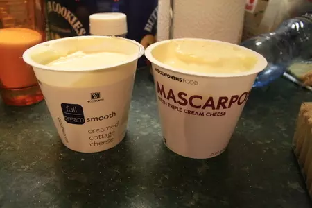 Чизкейк с шоколадом (мраморный): шаг 10