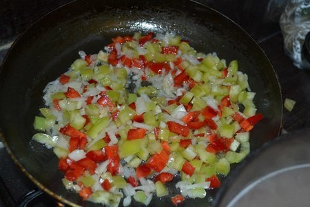 Макароны с куриным филе и сырным соусом с паприкой: шаг 6