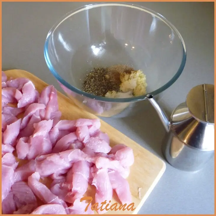 Farfalle (бантики) с овощами и индейкой ( фм ): шаг 3