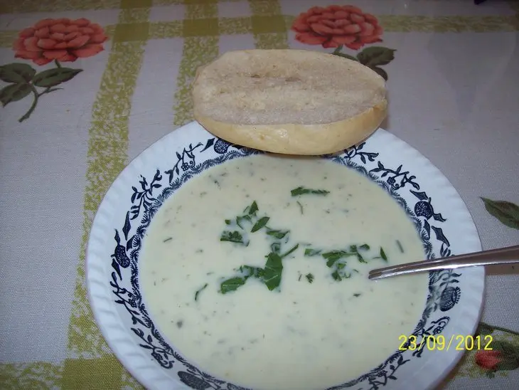 Суп-пюре из цукини и спаржи с сыром.фм эстафета.: шаг 7
