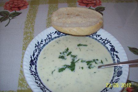 Суп-пюре из цукини и спаржи с сыром.фм эстафета.: шаг 7