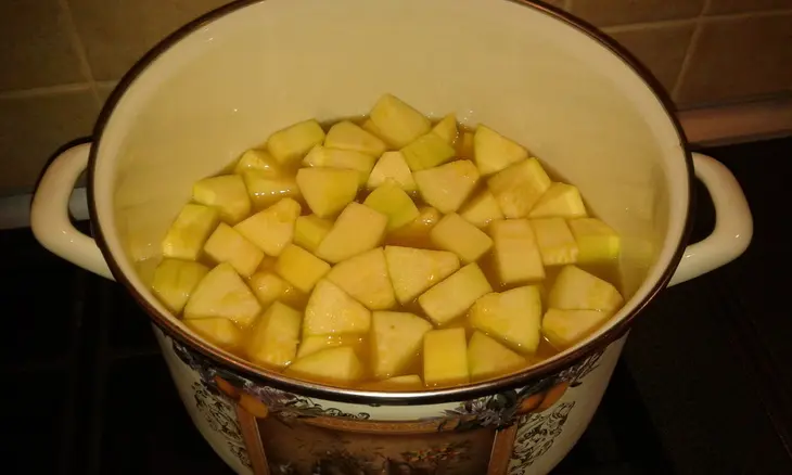 Ананасовый компот из кабачков (фм): шаг 3