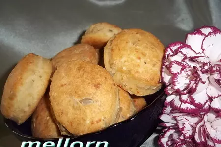Кукурузно-пшеничное печенье с сыром и семечками: шаг 6