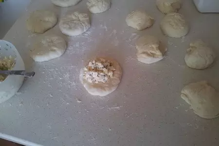 Хачапури на сковороде: шаг 3