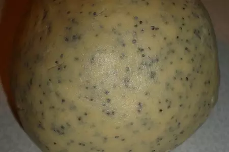 Печенье "сливочно-маковые веревочки": шаг 3