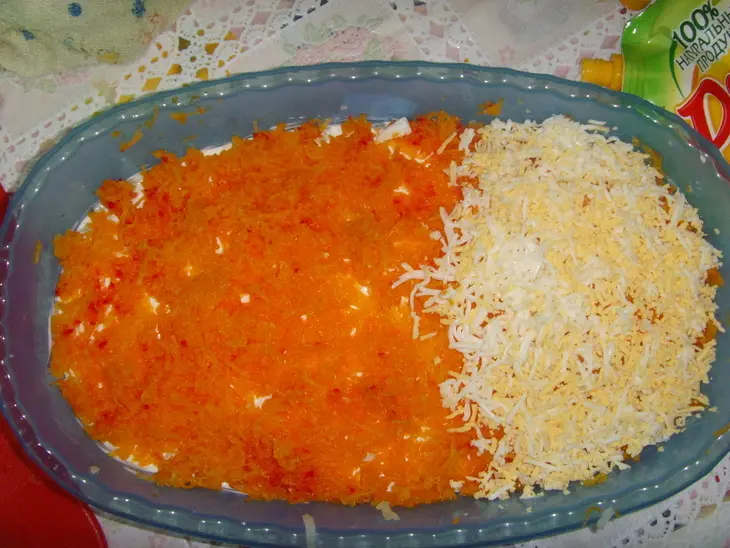 Селедка под шубой: шаг 5